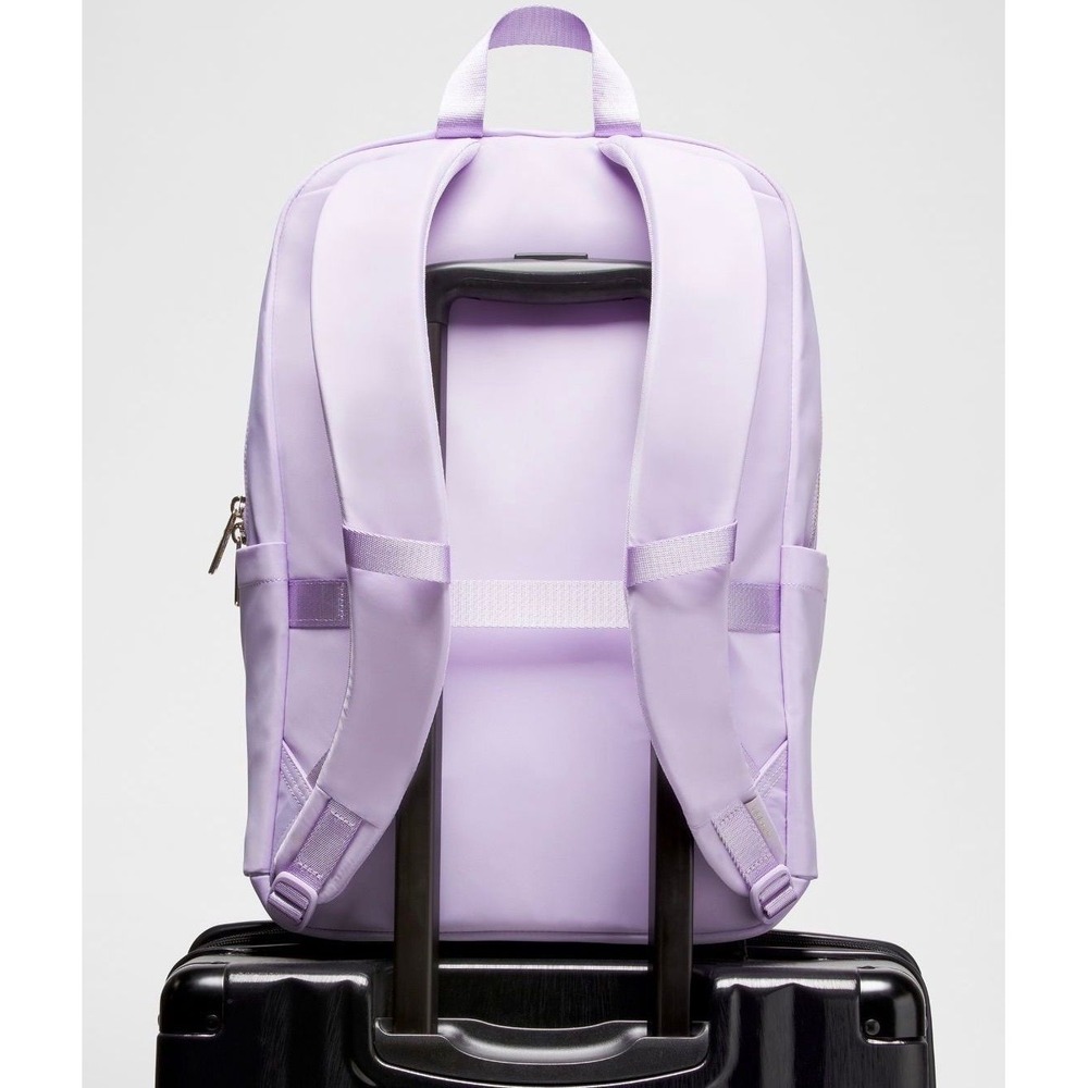 Lululemon-Everywhere Backpack 22L Metal Hardware-Lavender Frost/Gold - Picture 6 of 6